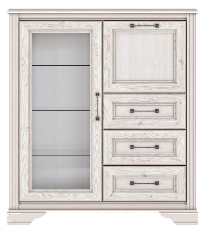 Фото Тумба Stylius B169-KOM1W1B3S (с подсветкой) от производителя Black Red White (БРВ) в Бахчисарае по цене 37 910 ₽