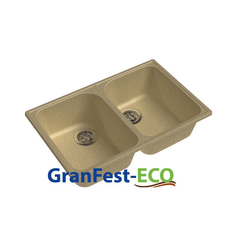 Фото Мойка Granfest eco-15 (ГР 740х480хh200) (шир.ящ.min 720) без сифона от производителя Granfest в Бахчисарае по цене 4 750 ₽