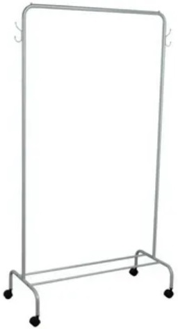 Фото Вешалка гардеробная Радуга 2 на колесах от производителя Завод металлических изделий в Бахчисарае по цене 2&nbsp;150 ₽
