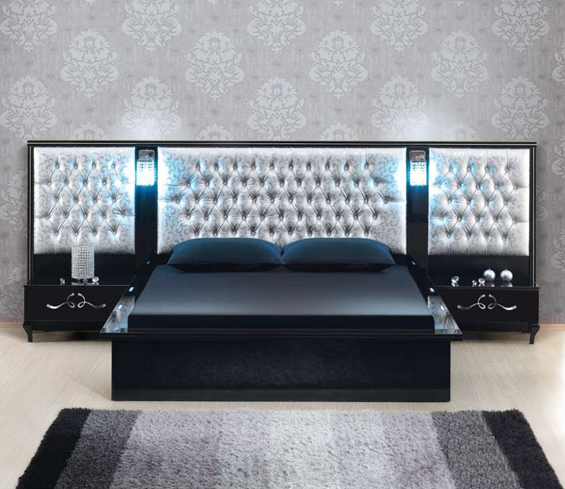 Фото Кровать двухспальная Авангард (ГР 1900х2100хh1340) (СМ 1600х2000) от производителя  в Бахчисарае по цене 58 520 ₽