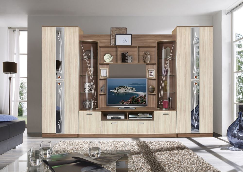 Фото Стенка Мадрид 7 от производителя Мебель Маркет в Бахчисарае по цене 50&nbsp;950 ₽