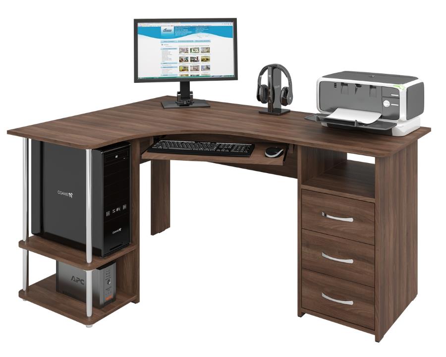 Фото Стол компьютерный С-237 от производителя Компасс в Бахчисарае по цене 17 930 ₽