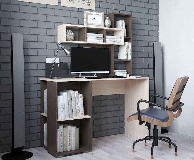 Фото Стол компьютерный Олимп в Бахчисарае по цене 5 360 ₽ от производителя Интерьер-центр, код товара 2000001484814, 2000001484807 шт Фото Стол компьютерный Олимп от производителя Интерьер-центр в Бахчисарае по цене 5 360 ₽