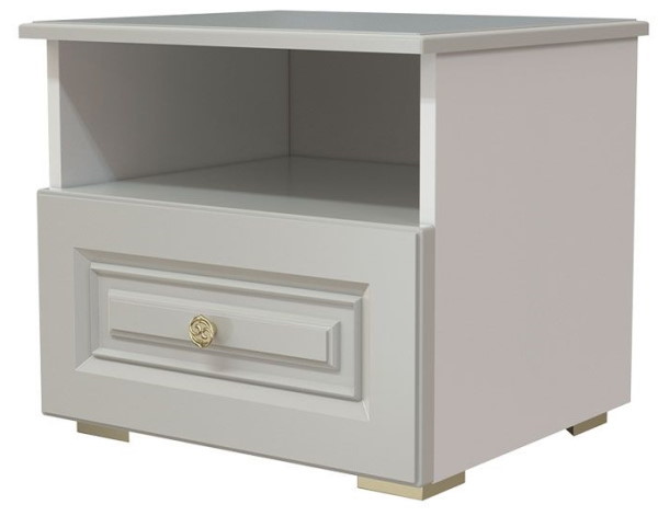 Фото Тумба прикроватная Олимп (1 ящ.) от производителя Браво-мебель в Бахчисарае по цене 6 140 ₽