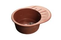 Мойка Granfest GF-R580L (ГР 580х450хh200) (шир.ящ.min 450) (Цвет мойки розовый) в Бахчисарае от производителя 