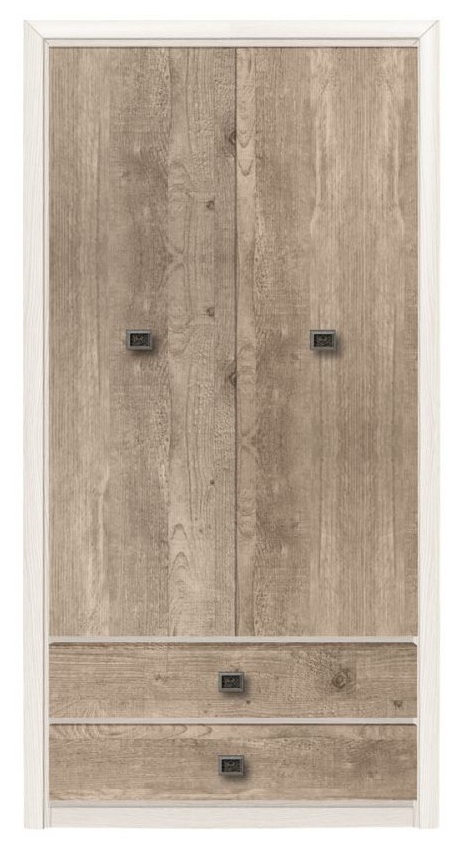 Фото Шкаф Коен SZF2D2S (104) двухдверный от производителя Black Red White (БРВ) в Бахчисарае по цене 28&nbsp;400 ₽