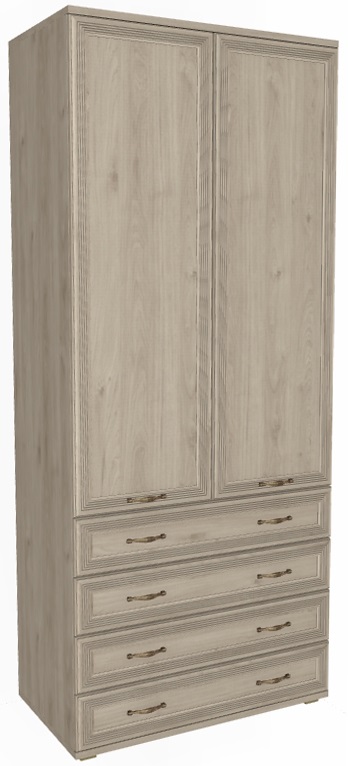 Фото Шкаф Карина ШК-1006 (90) двухдверный от производителя Лером в Бахчисарае по цене 41 620 ₽