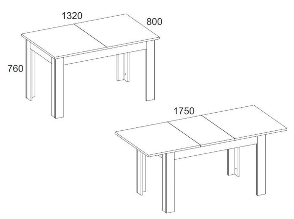 Фото Стол раздвижной Брасс (Brass) от производителя Анрэкс в Бахчисарае по цене 16 170 ₽