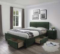 Фото derevyannye-krovati кровать двуспальная halmar modena 3 (см 160х200) c ортопедическим основанием производитель Halmar 