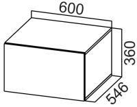 Кухня Модерн NEW шкаф навесной ШГ600г (36) (серый, графит,(SV-мебель)) в Бахчисарае от производителя 