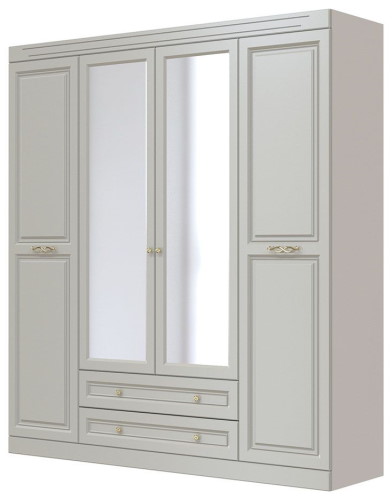 Фото Шкаф Олимп ШР-4 (201) четырехдверный от производителя Браво-мебель в Бахчисарае по цене 57 900 ₽