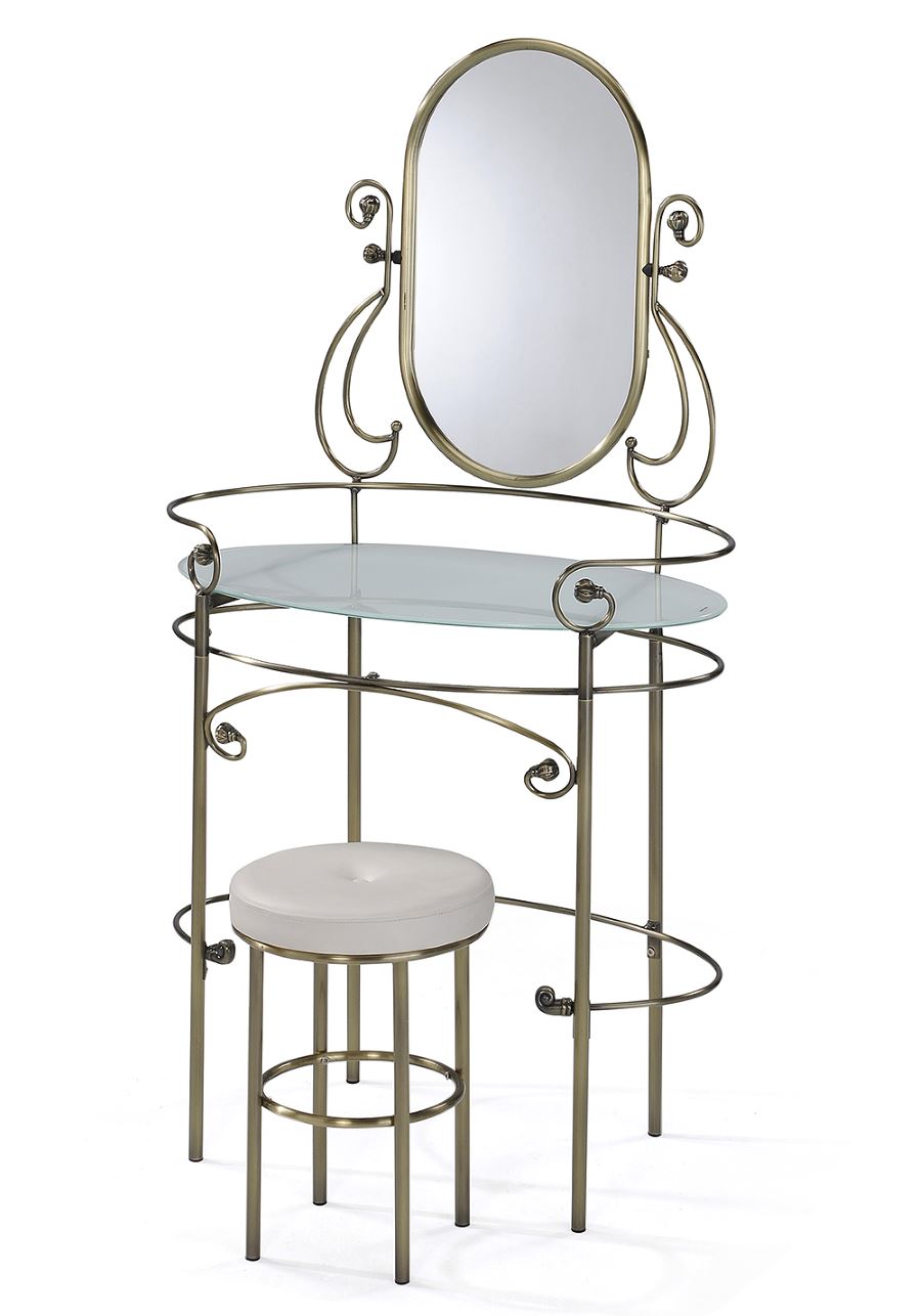 Фото Стол туалетный с пуфом Альберт (Albert) от производителя Tetchair в Бахчисарае по цене 28&nbsp;800 ₽