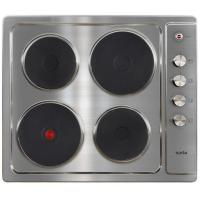 Варочная поверхность электрическая 4-х конф. VENTOLUX HE604 (INOX) 1 (590х510хh30) (Материал корпуса нержавеющая сталь , Цвет корпуса Матовый) в Бахчисарае от производителя 