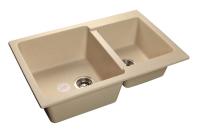 Мойка Granfest GF-С800Е (ГР 800х500хh200) (Цвет мойки светло-розовый) в Бахчисарае от производителя 