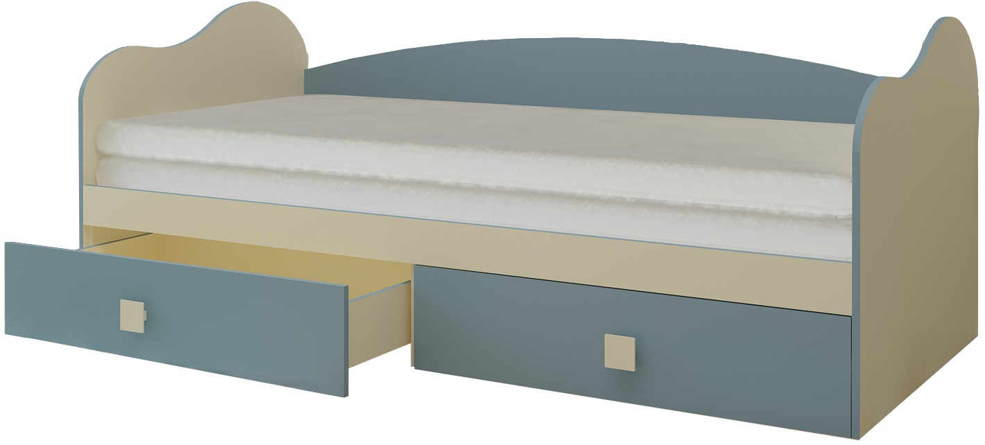 Фото Кровать-тахта Радуга (СМ 80х200) от производителя Горизонт в Бахчисарае по цене 13 460 ₽