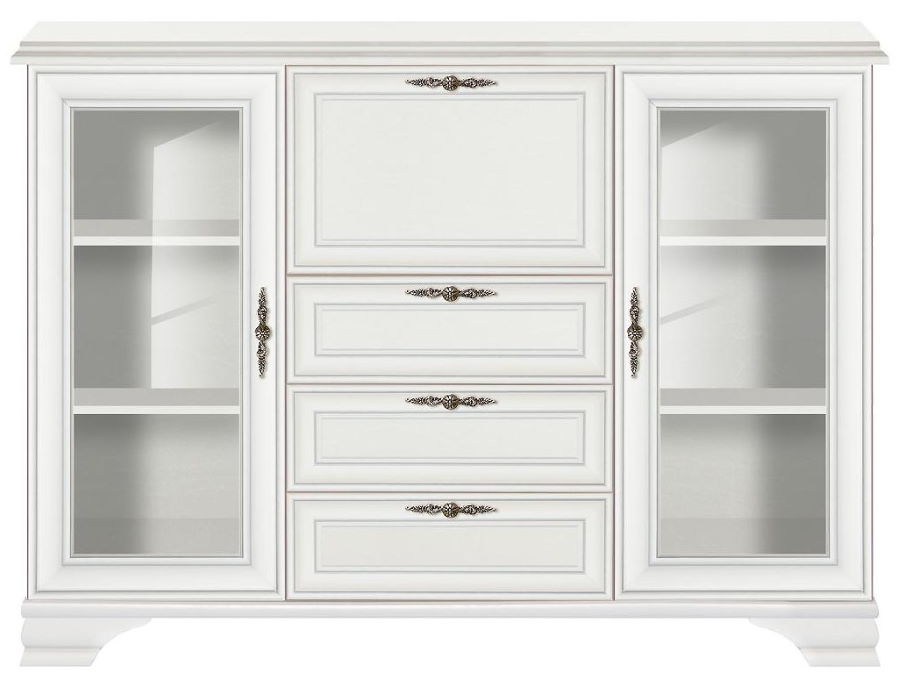 Фото Тумба Kentaki S320-KOM2W3S1B от производителя Black Red White (БРВ) в Бахчисарае по цене 42&nbsp;960 ₽