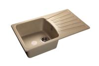 Мойка Granfest GF-S850L (ГР 850х495хh200) (шир.ящ.min 500) (Цвет мойки светло-розовый) в Бахчисарае от производителя 