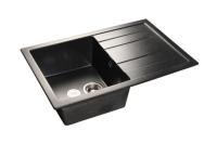 Мойка Granfest GF-Q780L (ГР 780х500хh205) (шир.ящ.min 600) (Цвет мойки черный) в Бахчисарае от производителя в интернет магазине Планета Комфорта Мойка Granfest GF-Q780L (ГР 780х500хh205) (шир.ящ.min 600) (Цвет мойки черный) в Бахчисарае от производителя