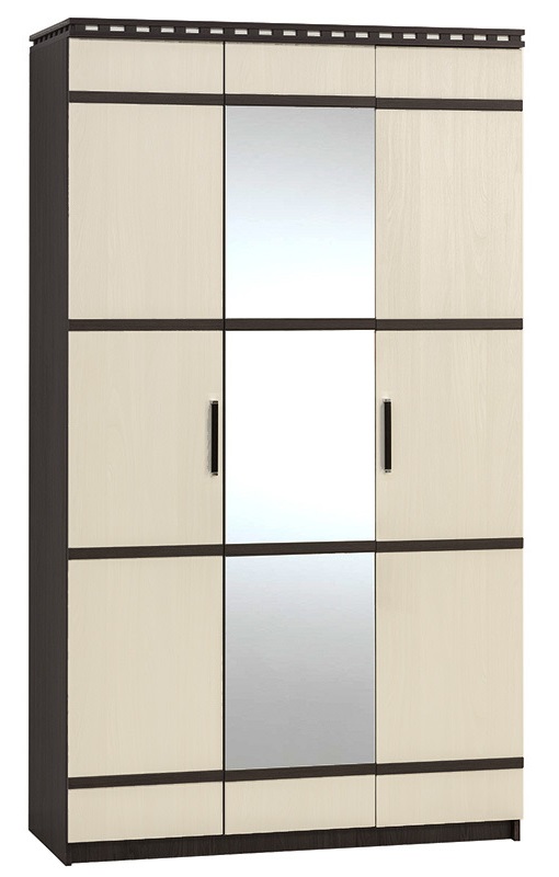 Фото Шкаф Ольга-13 (126) трехдверный  от производителя Фант-мебель в Бахчисарае по цене 18&nbsp;040 ₽