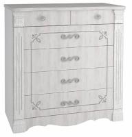 Комод Ольга-1Н  (белый-ясень анкор светлый (Фант-мебель) ) в Бахчисарае от производителя 