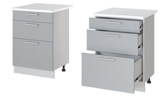 Фото Кухня Бронкс стол-рабочий Н-63 в Бахчисарае по цене 7 980 ₽ от производителя Леко, код товара 2000001720691, 2000001720707, 2000001720714, 2000001720721 шт Фото Кухня Бронкс стол-рабочий Н-63 от производителя Леко в Бахчисарае по цене 7 980 ₽