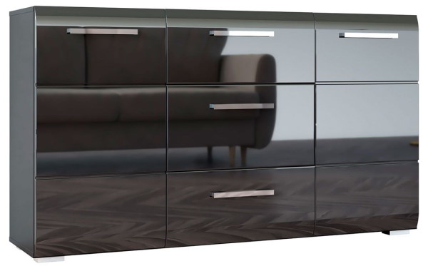 Фото Комод Домино (3 ящ + 2 дв) от производителя Браво-мебель в Бахчисарае по цене 26 200 ₽