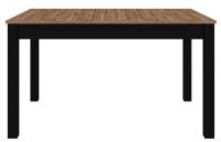 Стол обеденный Loft STO (мдф, лдсп-дуб вотан, черный (Black Red White (БРВ)) ) в Бахчисарае от производителя в интернет магазине Планета Комфорта Стол обеденный Loft STO (мдф, лдсп-дуб вотан, черный (Black Red White (БРВ)) ) в Бахчисарае от производителя