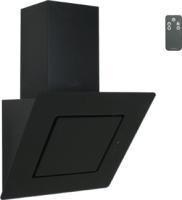 Вытяжка наклонная Camellia 160 (600х465хh880(1280)) (Материал Металл/Стекло , Цвет Черный/Черный) в Бахчисарае от производителя 