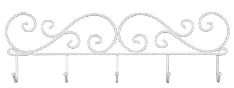 Фото Вешалка настенная Кружева 5 от производителя Завод металлических изделий в Бахчисарае по цене 300 ₽