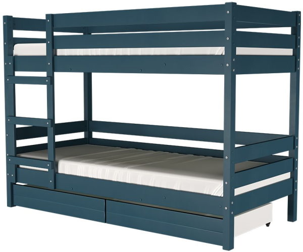 Фото Кровать 2-х ярусная Джуниор (СМ 90х200) с основаниями под матрасы от производителя Браво-мебель в Бахчисарае по цене 32&nbsp;710 ₽