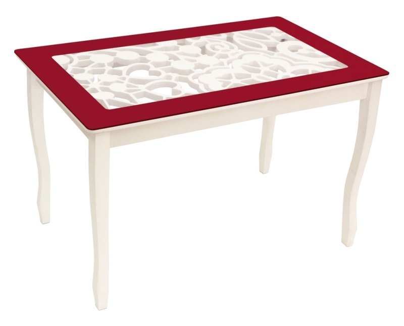 Фото Стол обеденный Стиль 2 Ажур III mini  от производителя Мебель из стекла в Бахчисарае по цене 11&nbsp;920 ₽