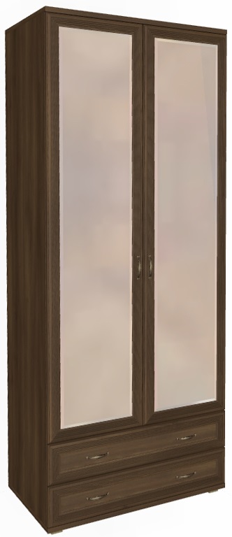 Фото Шкаф Карина ШК-1007 (90) двухдверный от производителя Лером в Бахчисарае по цене 36&nbsp;540 ₽