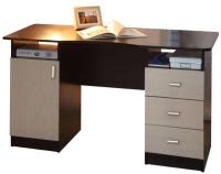 Фото pryamye-kompyuternye-stoly стол письменный 2-х тумбовый (о) производитель Олмеко