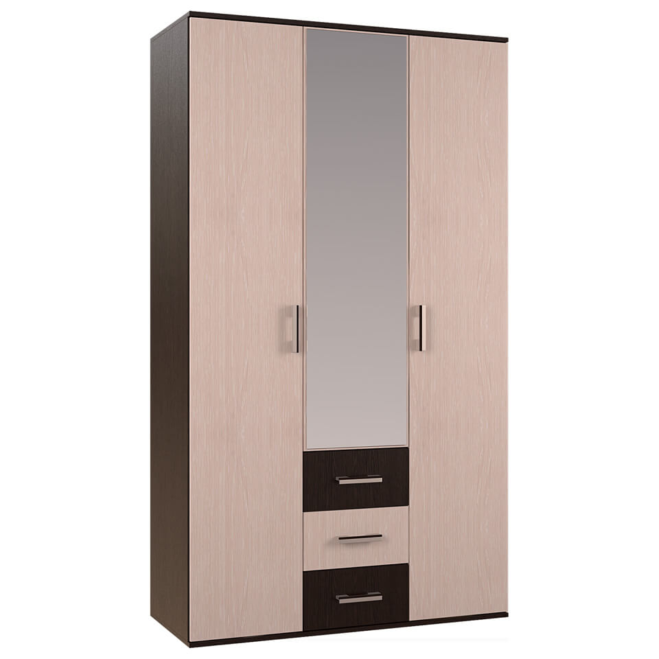 Фото Шкаф Белла (120) трехдверный  от производителя БТС  в Бахчисарае по цене 13 310 ₽