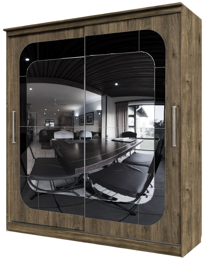 Фото Шкаф-купе №19 Инфинити (1,5 - 2 двери) от производителя SV-мебель в Бахчисарае по цене 44 770 ₽