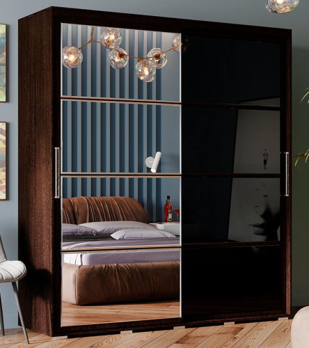 Фото Шкаф-купе Крафт-6 (2 двери) от производителя Мебелони в Бахчисарае по цене 27&nbsp;990 ₽