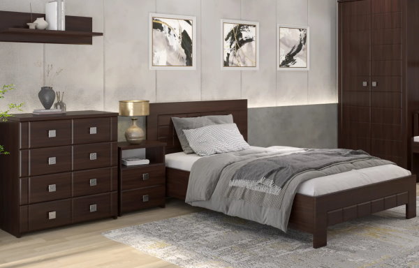 Фото Кровать двуспальная Изабель ИЗ-712К (СМ 160х200) без основания от производителя Компасс в Бахчисарае по цене 20&nbsp;320 ₽