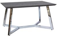 Стол обеденный D-1913 (металл, мдф-черный,  хром (La-alta) ) в Бахчисарае от производителя 