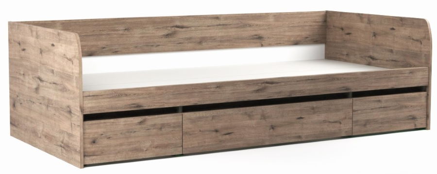 Фото Кровать односпальная Денвер (СМ 90х200) с ящиками с основанием от производителя СБК в Бахчисарае по цене 25 200 ₽