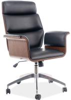 Кресло компьютерное Signal Oregon (Материал обивки: экокожа, цвет обивки: черный (Signal) ) в Бахчисарае от производителя 