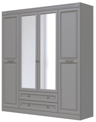 Фото Шкаф Олимп ШР-4 (201) четырехдверный от производителя Браво-мебель в Бахчисарае по цене 57 900 ₽