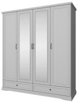 Фото  шкаф 4dg2s z валенсия (valencia) (205) четырехдверный производитель Анрэкс