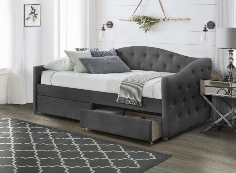 Фото Кровать односпальная Halmar Aloha (СМ 90х200) c ортопедическим основанием от производителя Halmar  в Бахчисарае по цене 54&nbsp;950 ₽