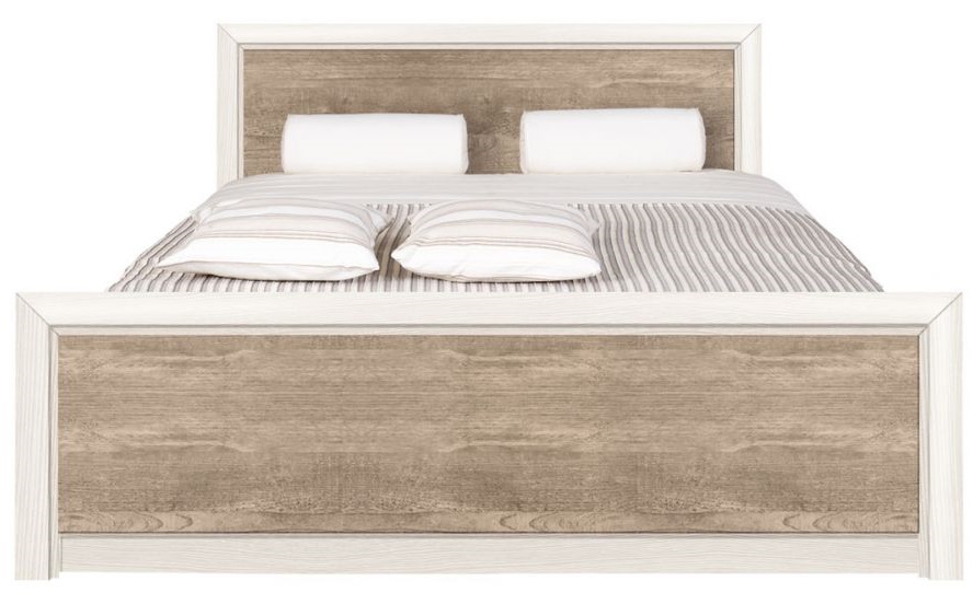 Фото Кровать двуспальная Коен LOZ (СМ 140х200)_2 без основания от производителя Black Red White (БРВ) в Бахчисарае по цене 21 120 ₽