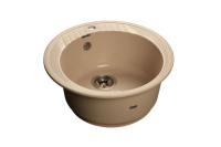 Мойка Granfest GF-R520 (ГР 520х520хh200) (шир.ящ.min 450) (Цвет мойки светло-розовый) в Бахчисарае от производителя в интернет магазине Планета Комфорта Мойка Granfest GF-R520 (ГР 520х520хh200) (шир.ящ.min 450) (Цвет мойки светло-розовый) в Бахчисарае от производителя