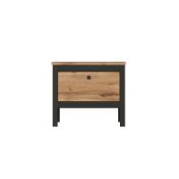 Тумба Loft KOM1K/55 (дуб вотан-черный матовый, дуб вотан (Black Red White (БРВ)) ) в Бахчисарае от производителя 