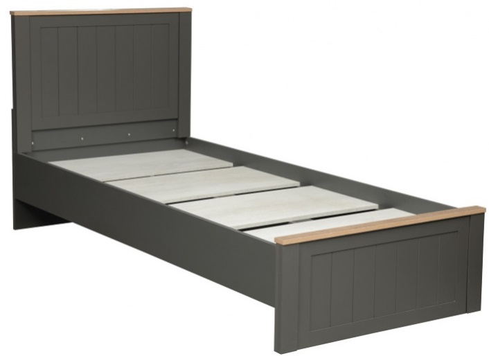 Фото Кровать односпальная Прованс 37.22 (СМ 90х200) комплектуется настилом от производителя Олмеко в Бахчисарае по цене 14&nbsp;860 ₽