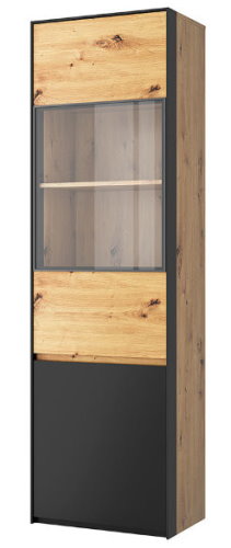 Фото Шкаф с витриной 1V1D Боско (Bosco) от производителя Анрэкс в Бахчисарае по цене 27 190 ₽