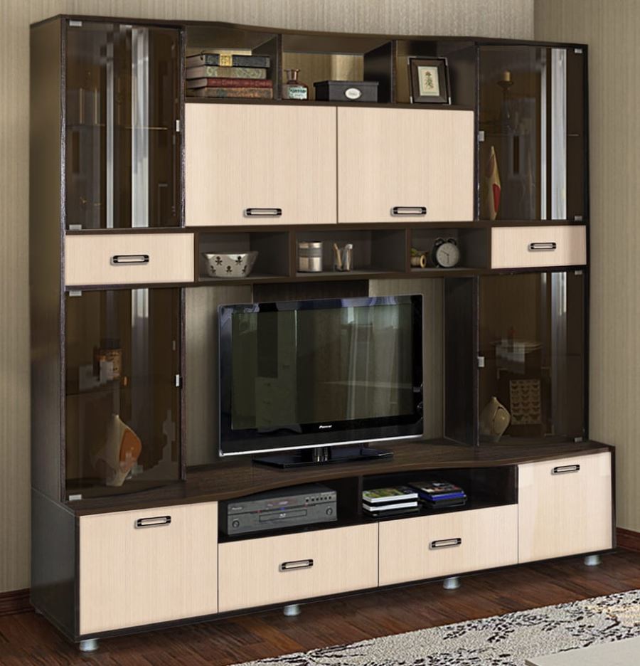 Фото Гостиная Аллегро вар.№4 ЛДСП от производителя Диал в Бахчисарае по цене 21 710 ₽