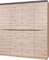 Фото shkafy-platyanye шкаф тиана шр-4 (200) без зеркал четырехдверный производитель Браво-мебель